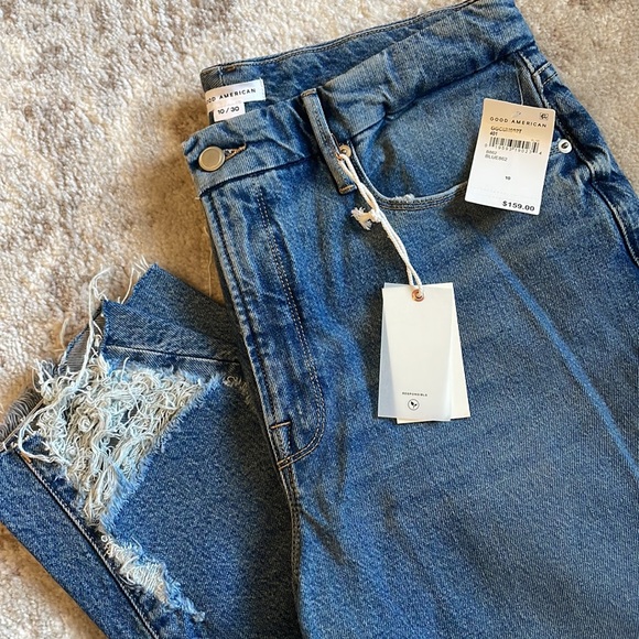 Good American. Good Girlfriend Jeans. Size 10/30 - Picture 2 of 4